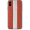 Latvia Flag Distressed iPhone X Skin